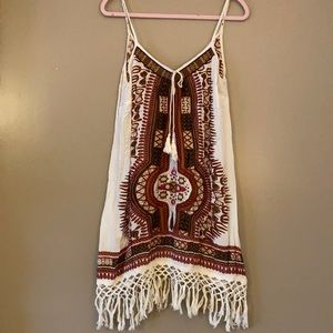 Summer fringe dress